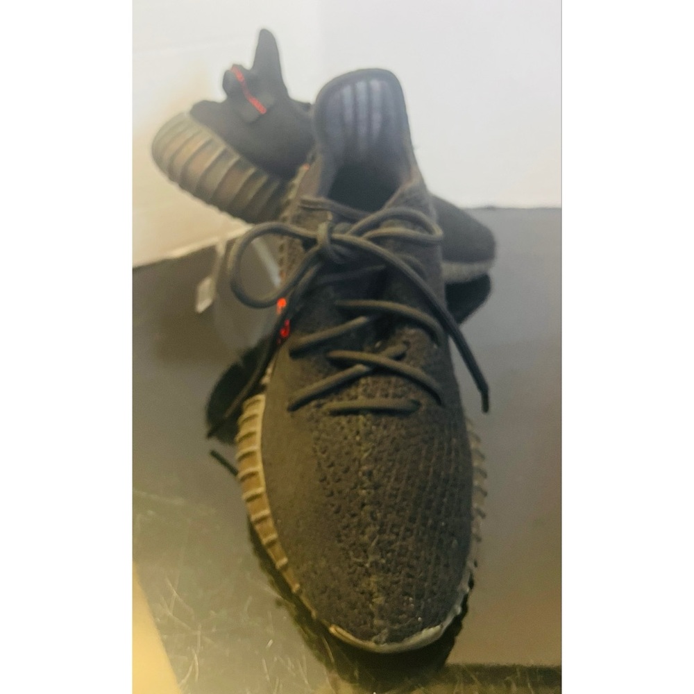 Adidas Yeezy Boost 350 V2 Low Bred Black/Red Men’s Size 8